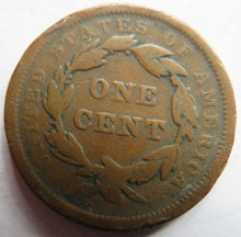 Load image into Gallery viewer, 1842 United States of America Braided Hair One Cent Coin
