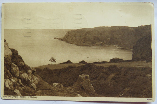Vintage Postcard of Babbacombe From Petitor, 1931