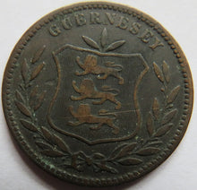 Load image into Gallery viewer, 1893 Guernsey 8 Doubles Coin
