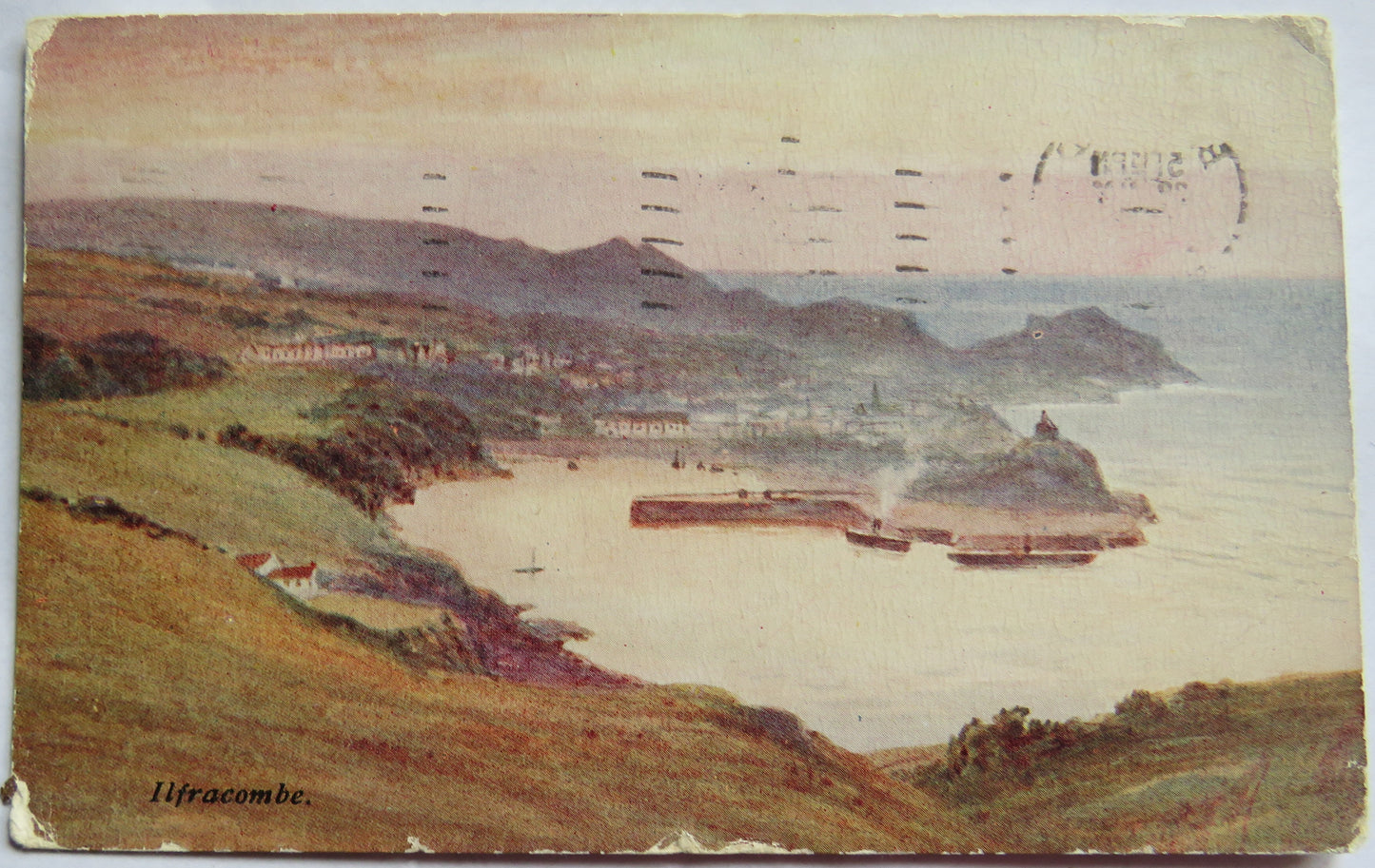 Vintage Postcard of Ilfracombe, Devon 1942