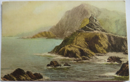 Vintage Postcard of Cantern Hill, Ilfracombe