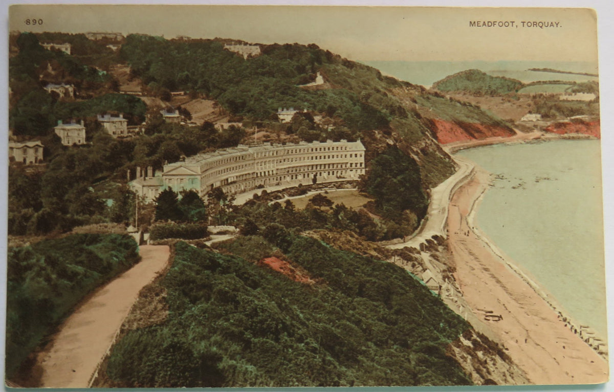 Vintage Postcard of Meadfoot, Torquay image 1
