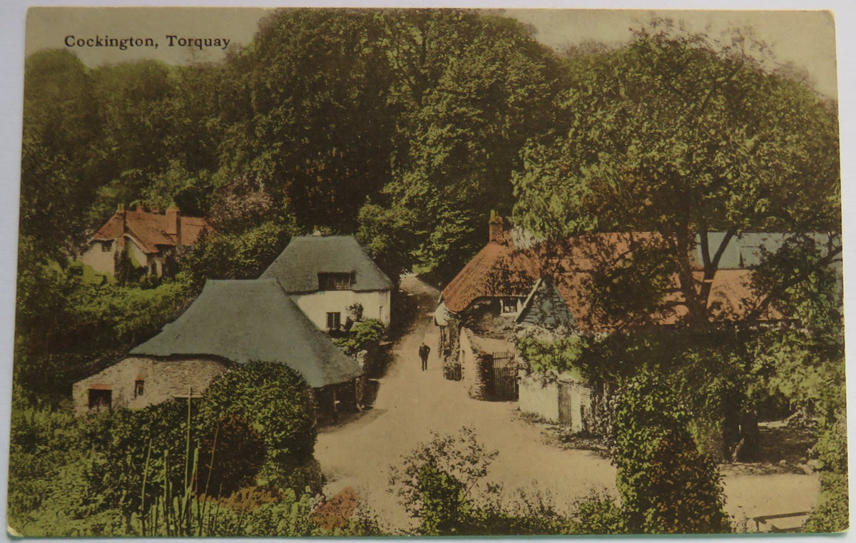 Vintage Postcard of Cockington, Torquay image 1