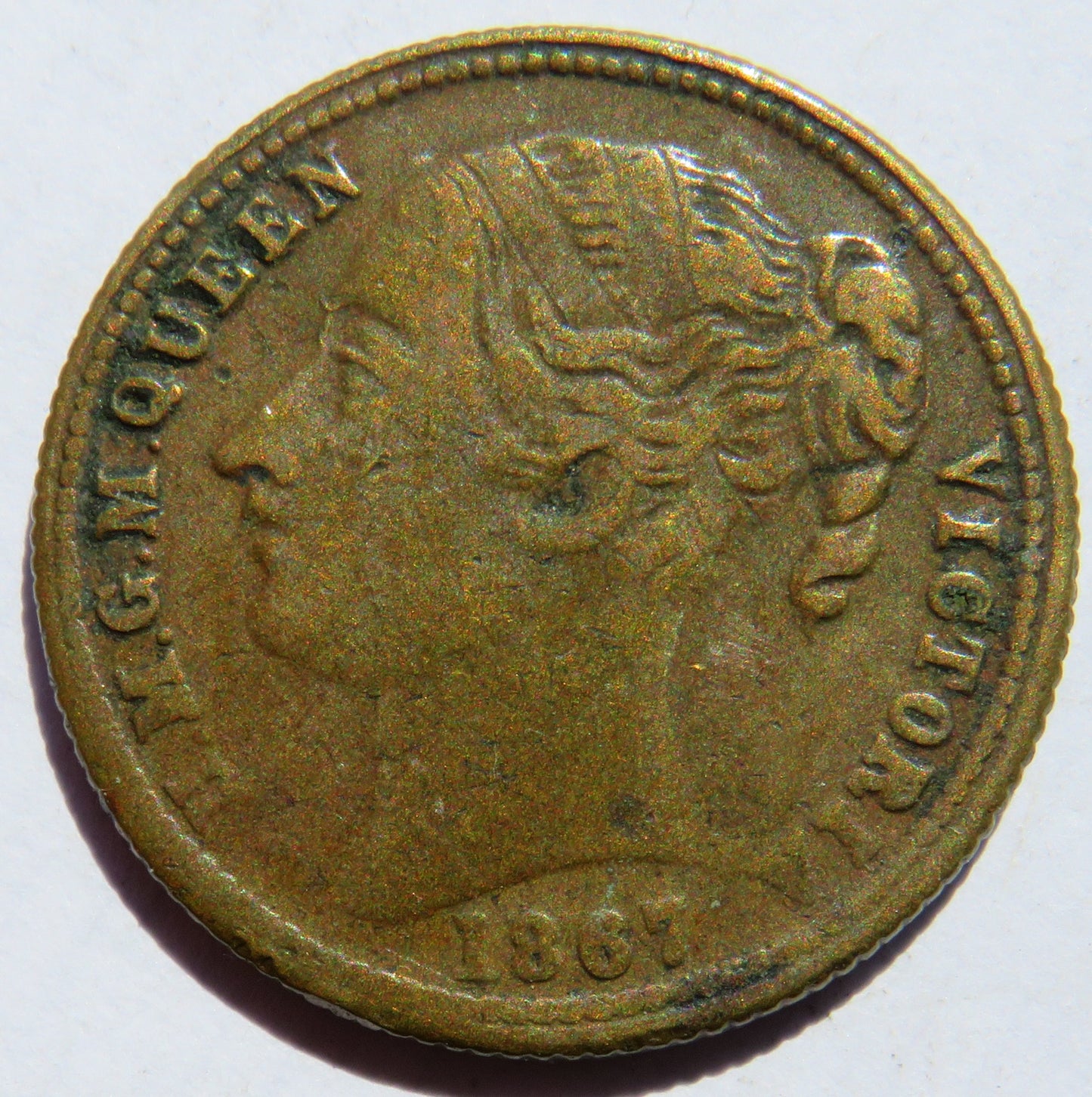 1837 Queen Victoria " To Hanover" Cumberland Jack Token