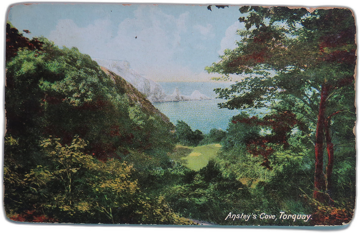 Vintage Postcard of Anstey's Cove, Torquay, Frith's Series image 1