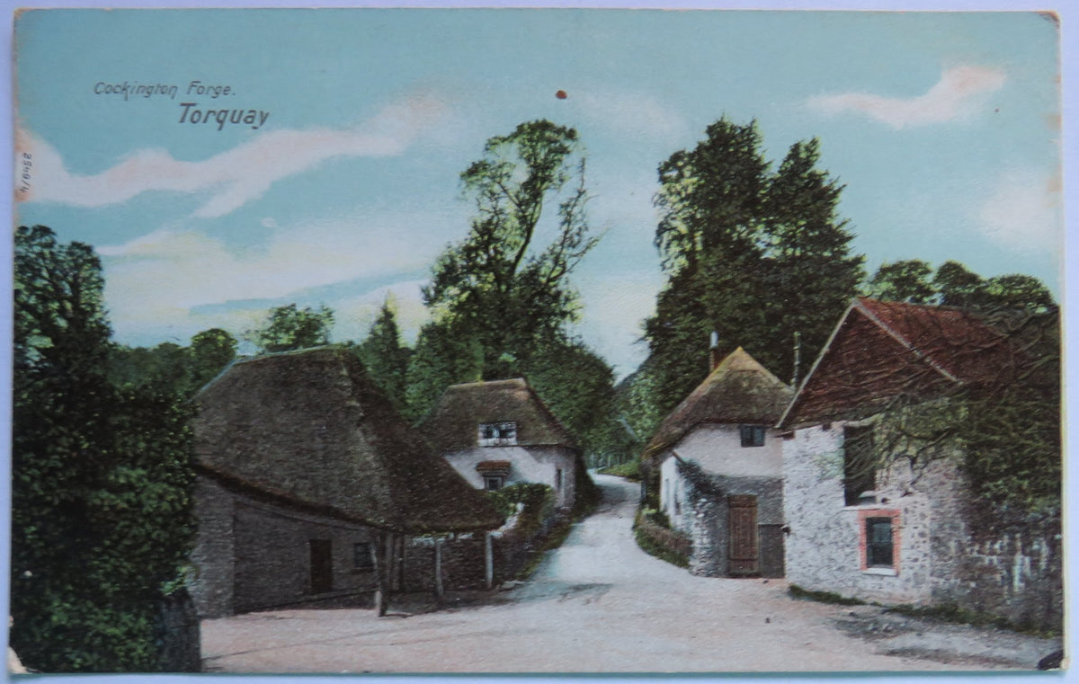 Vintage Postcard of Cockington Forge, Torquay image 1