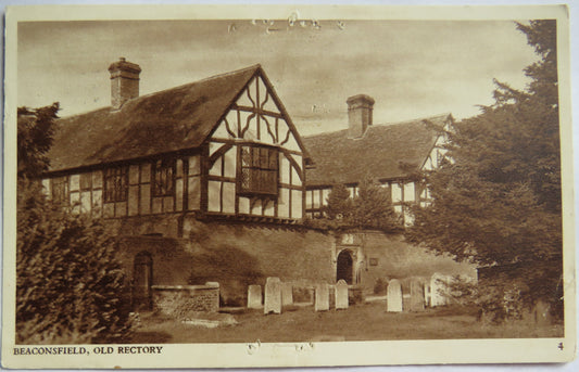 Vintage Postcard of Beaconsfield, Old Rectory, 1948