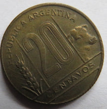 Load image into Gallery viewer, 1949 Argentina 20 Centavos Coin
