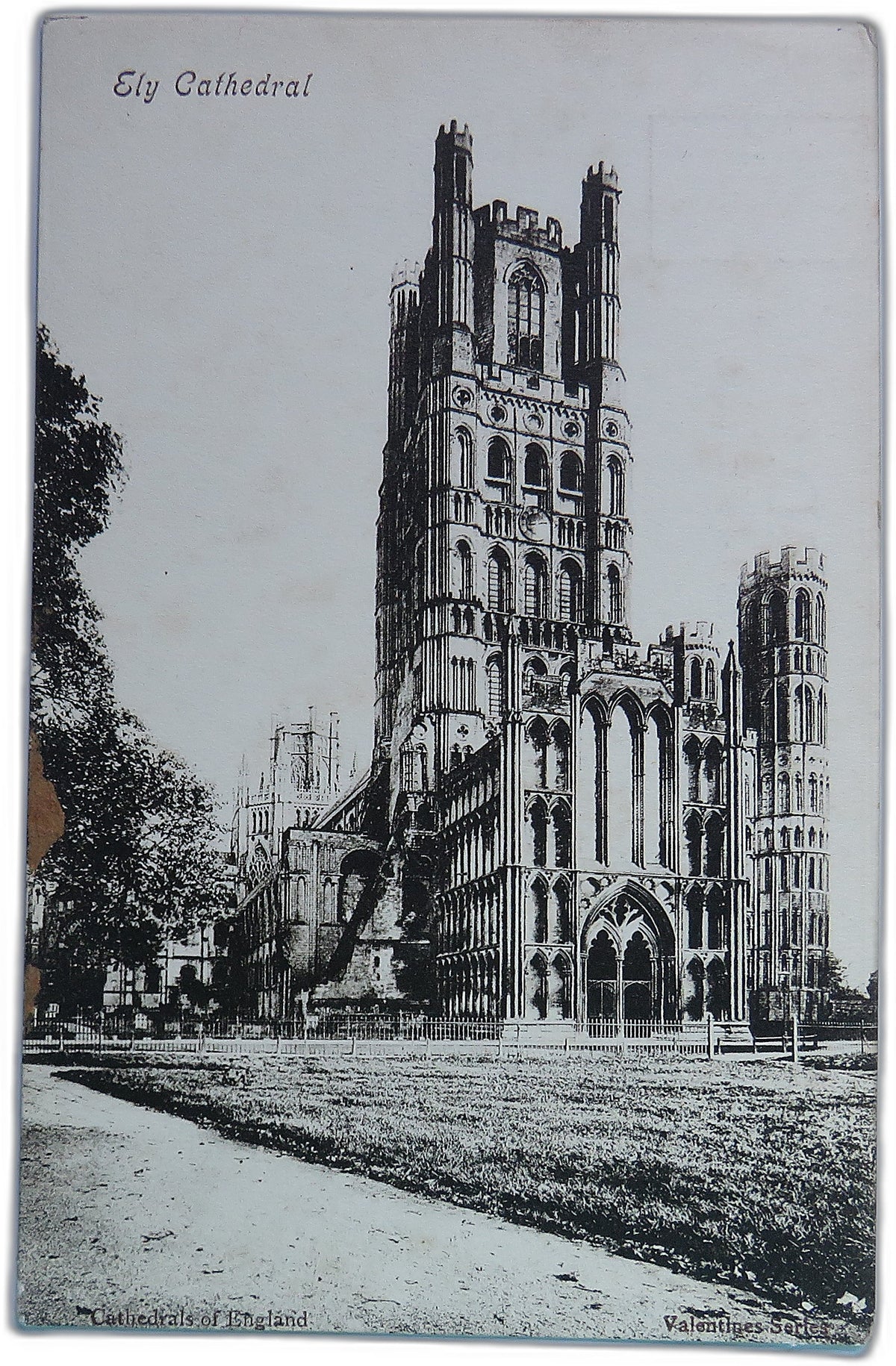 Vintage Postcard of Ely Cathedral, Cathedrals of England, Valentines Series image 1