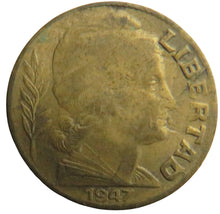 Load image into Gallery viewer, 1947 Argentina 5 Centavos Coin
