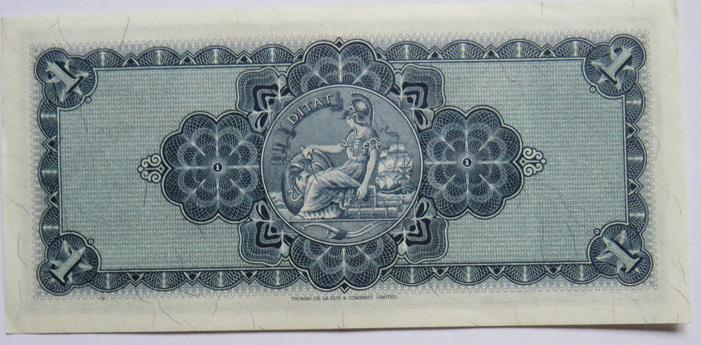 1966 The British Linen Bank £1 One Pound Banknote O/4