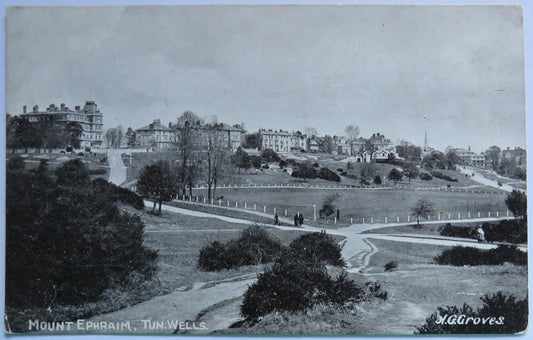 Vintage Postcard of Mount Ephraim, Tun.Wells - H. G. Groves Publisher image 1