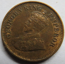 Load image into Gallery viewer, 1914 King George V India 1/2 Pice Coin
