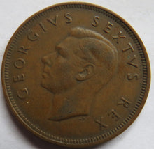 Load image into Gallery viewer, 1952 King George VI South Africa One Penny Coin
