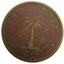 Load image into Gallery viewer, 1937 Republic of Liberia 2 Cents Coin
