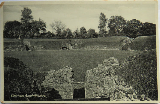 Vintage Postcard of Caerleon Amphitheatre