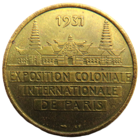 1931 Exposition Coloniale Internationale De Paris Oceanie Medal