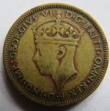 Load image into Gallery viewer, 1942 King George VI British West Africa One Shilling Coin
