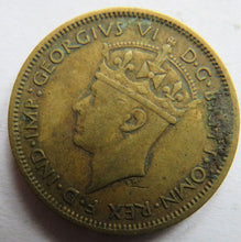 Load image into Gallery viewer, 1947 King George VI British West Africa One Shilling Coin
