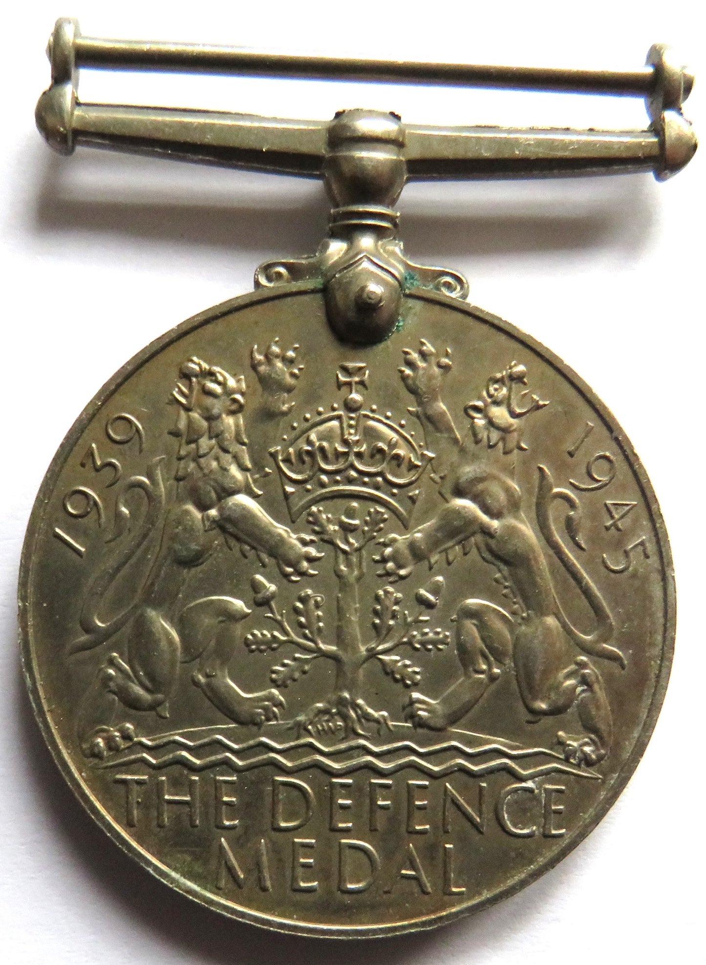 1939 - 1945 King George VI WWII The Defence Medal