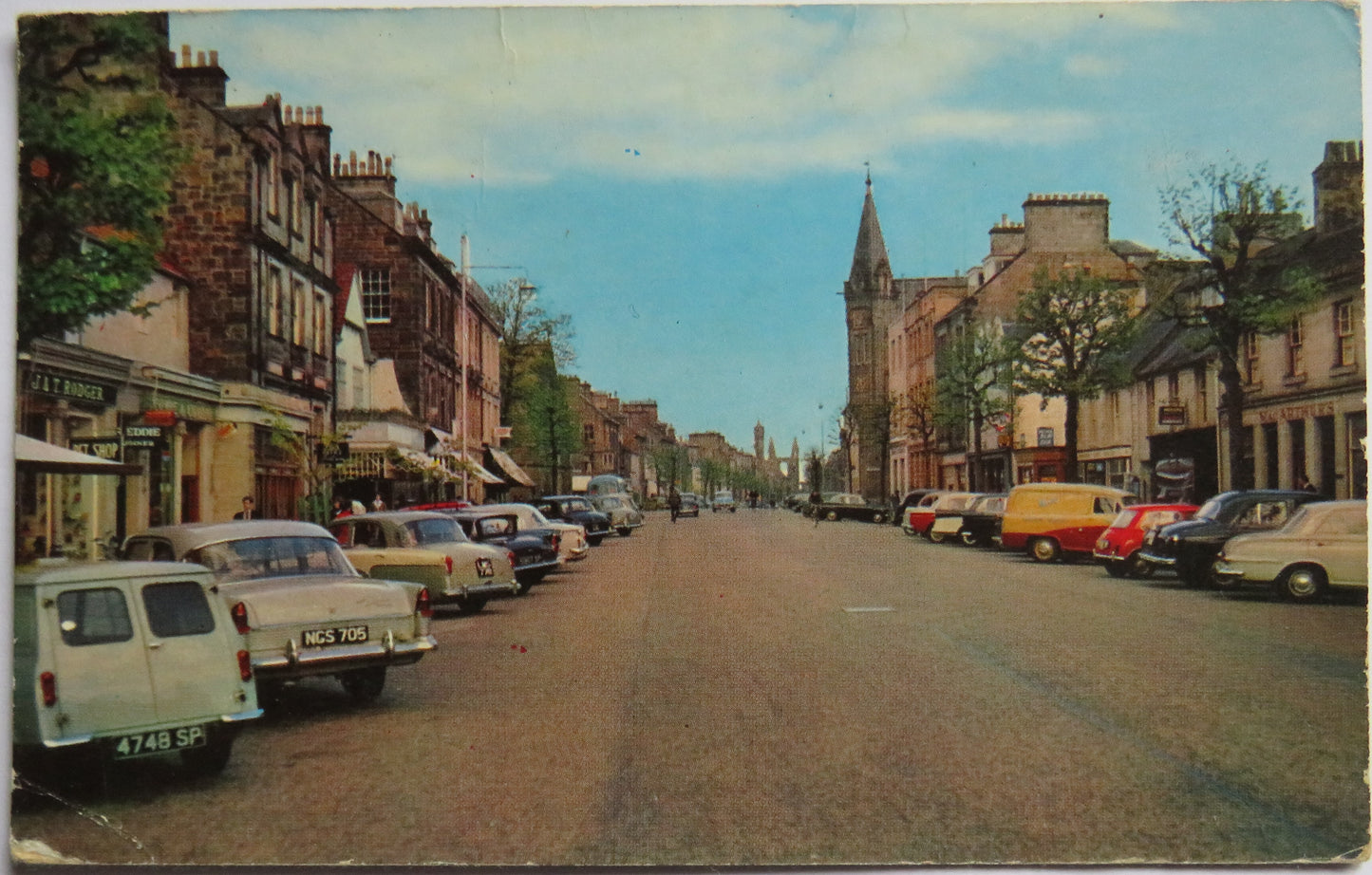 Vintage Postcard of Cathedral Ruins, St Andrews