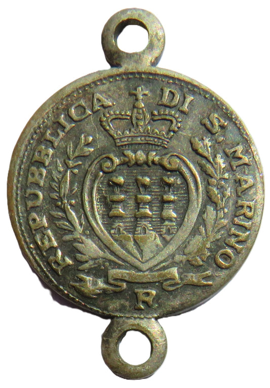 Vintage San Marino Fob / Pendant / Coin