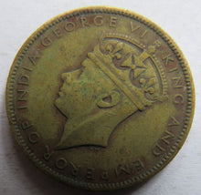 Load image into Gallery viewer, 1940 King George VI Jamaica One Penny Coin
