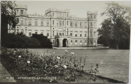 Vintage Postcard of Wedderburn Castle, Duns