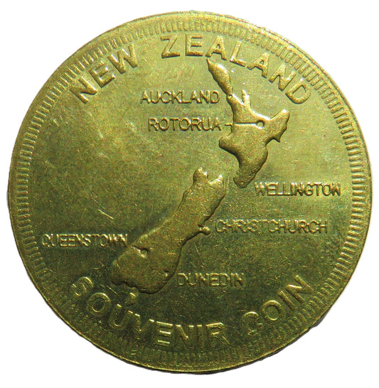 New Zealand Souvenir Coin World Federation of Great Towers
