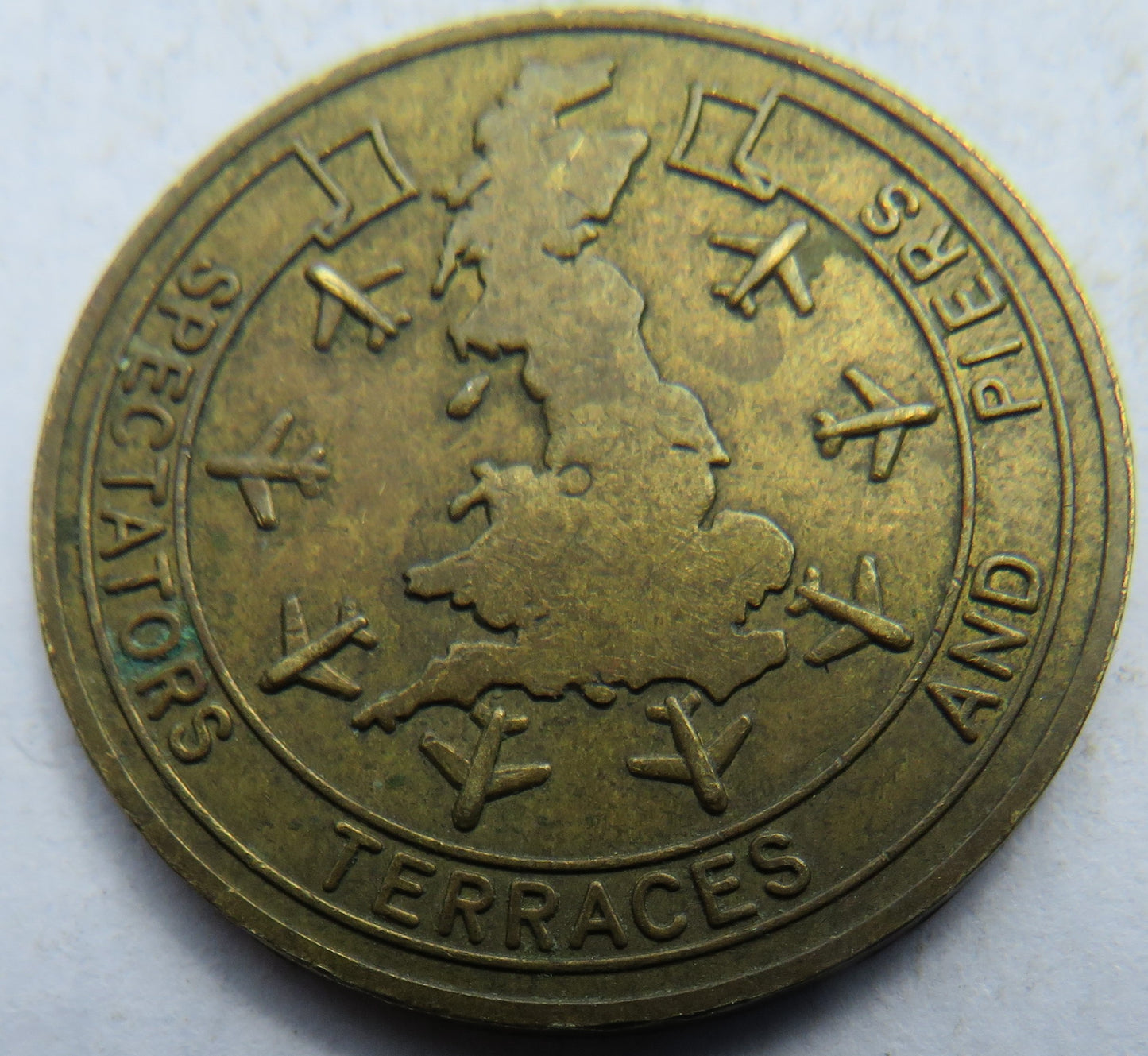 Manchester International Airport Spectators Terraces and Piers Token