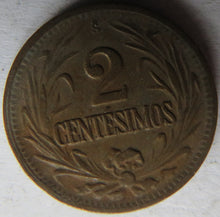 Load image into Gallery viewer, 1943 Uruguay 2 Centimos Coin
