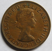 Load image into Gallery viewer, 1961 Queen Elizabeth II Australia One Penny Coin
