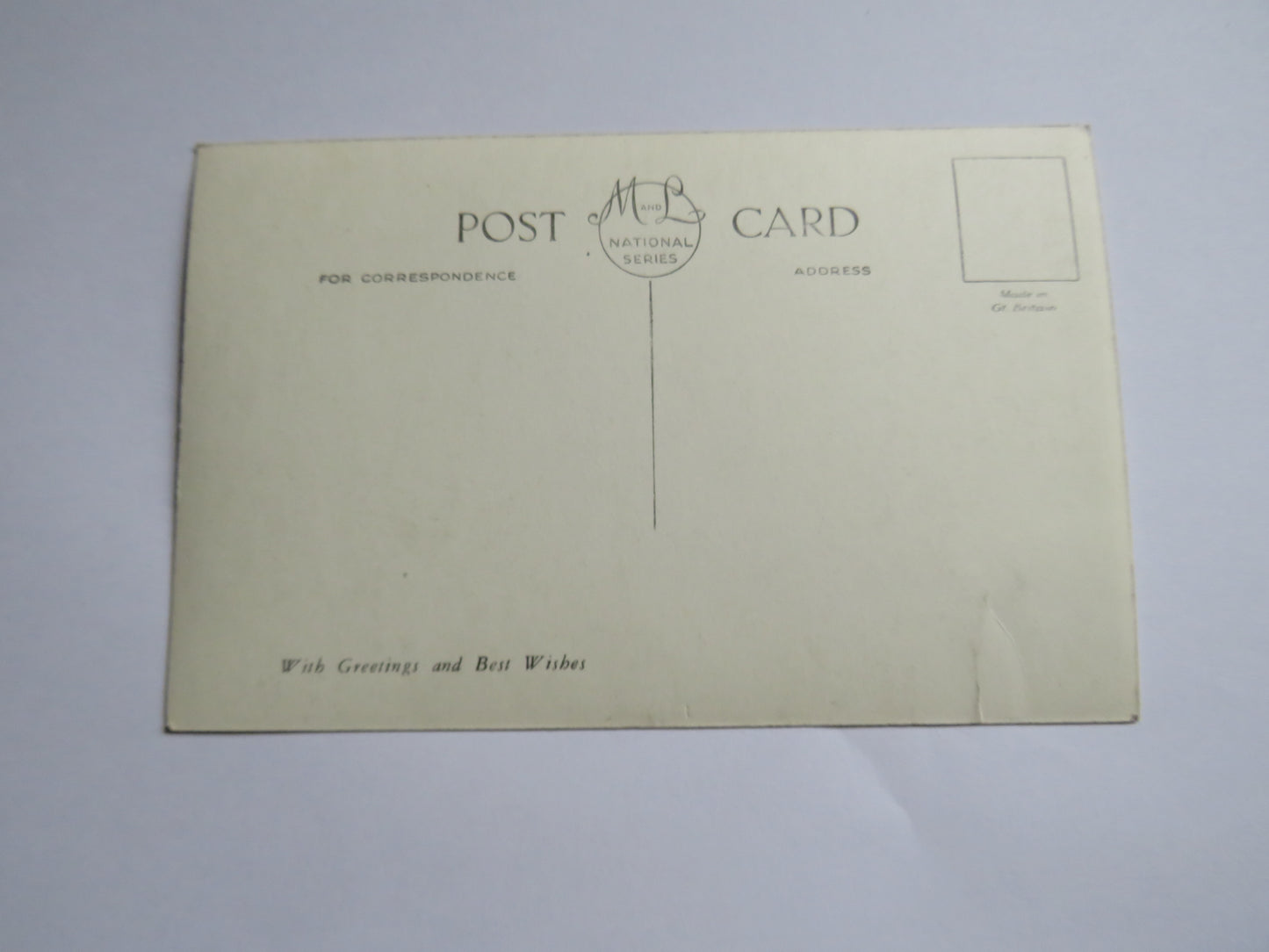 Vintage Postcard of Dirleton Castle