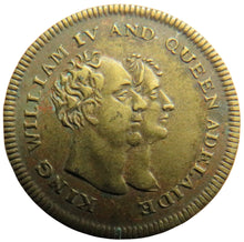 Load image into Gallery viewer, Proclaimed 1830 Crowned 1831 King William IV &amp; Queen Adelaide Medallion
