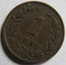 Load image into Gallery viewer, 1878 Netherlands One Cent Coin
