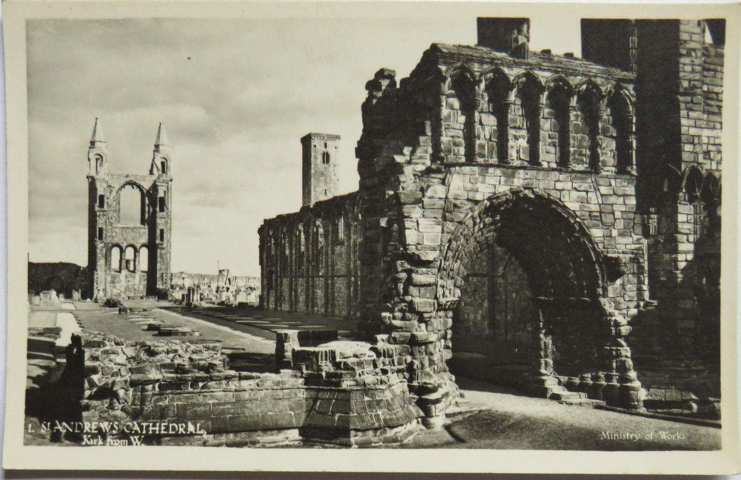 Vintage Postcard of St Andrew's Cathedral