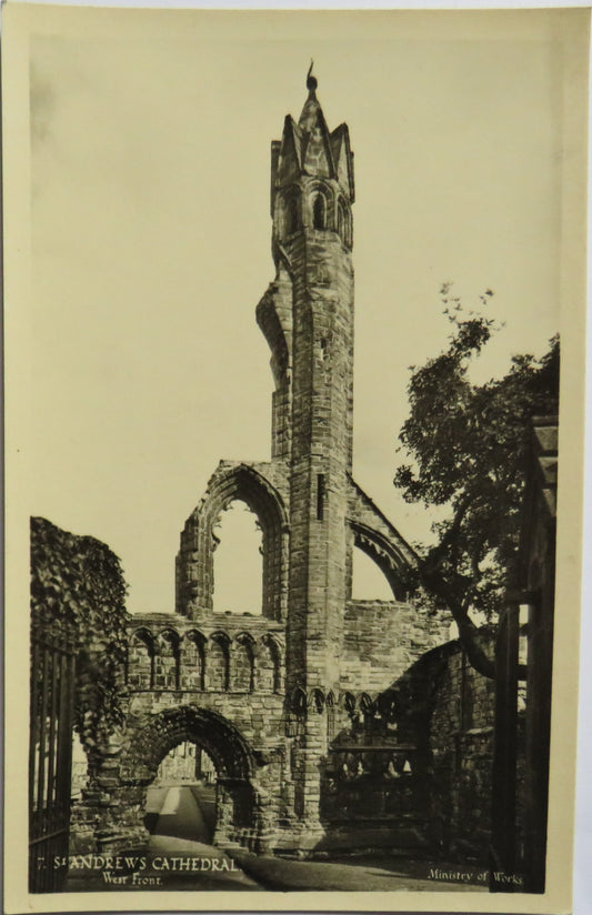 Vintage Postcard of St Andrew's Cathedral