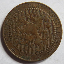 Load image into Gallery viewer, 1901 Netherlands One Cent Coin
