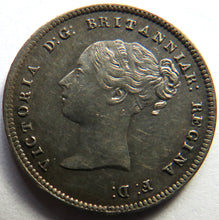 Load image into Gallery viewer, 1856 Queen Victoria Silver Maundy Fourpence Coin High Grade
