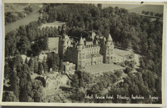 Vintage Postcard of Atholl Palace Hotel, Pitlochry, Perthshire