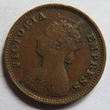 Load image into Gallery viewer, 1901 Queen Victoria India 1/2 Pice Coin&nbsp;
