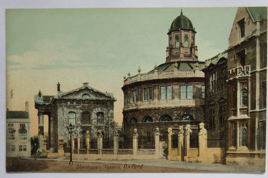 Vintage Postcard of Sheldonian Theatre, Oxford