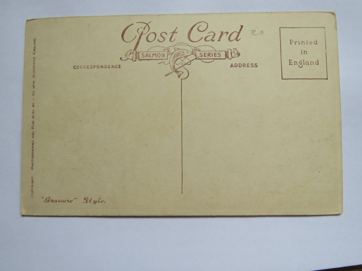 Vintage Postcard of Bath from Magdalen Gardens image 2