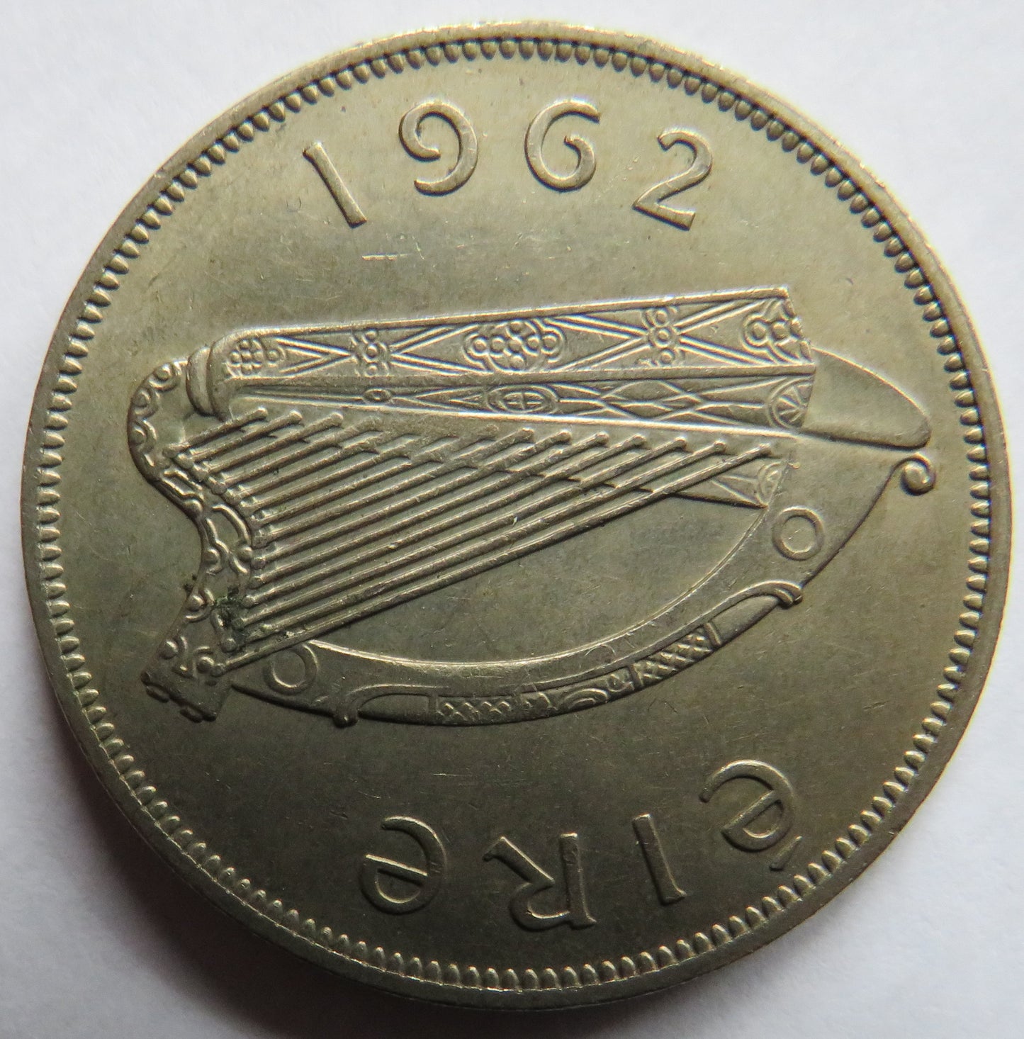 1962 Ireland Eire Halfcrown Coin