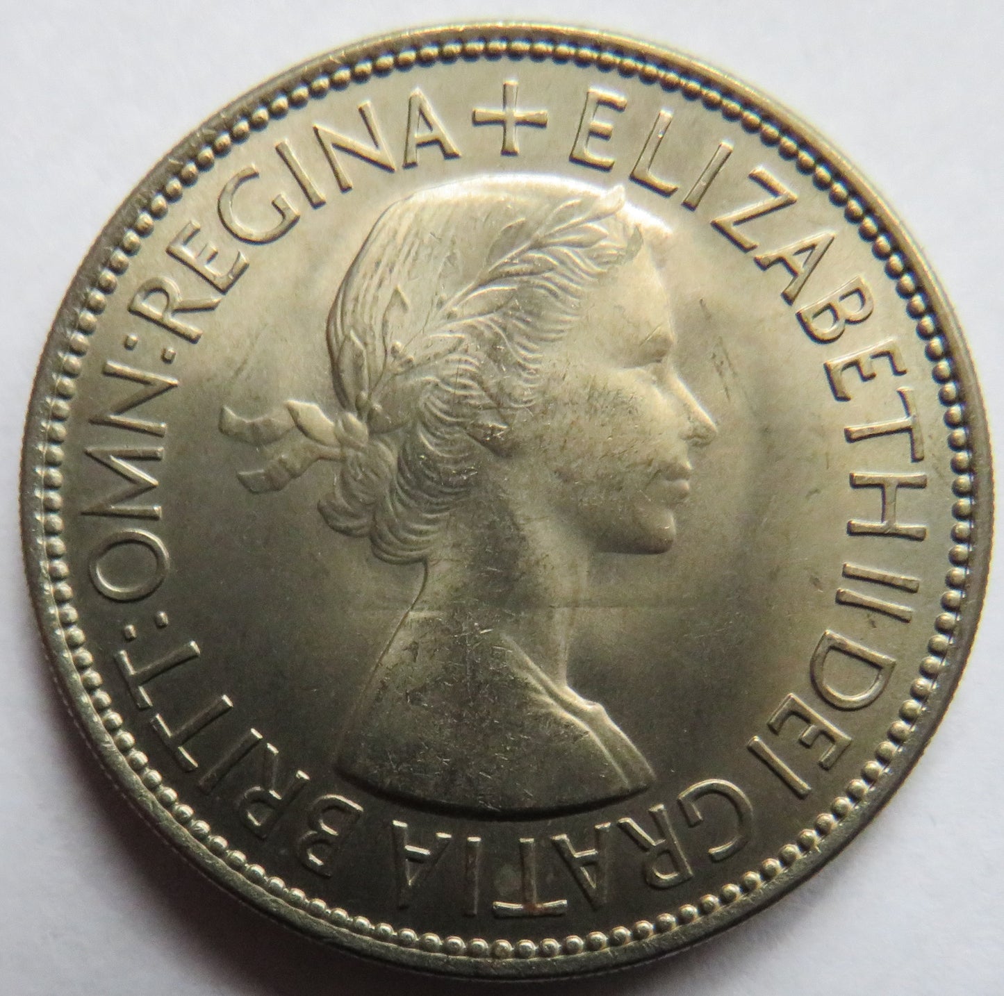 1953 Queen Elizabeth II Halfcrown Coin In High Grade