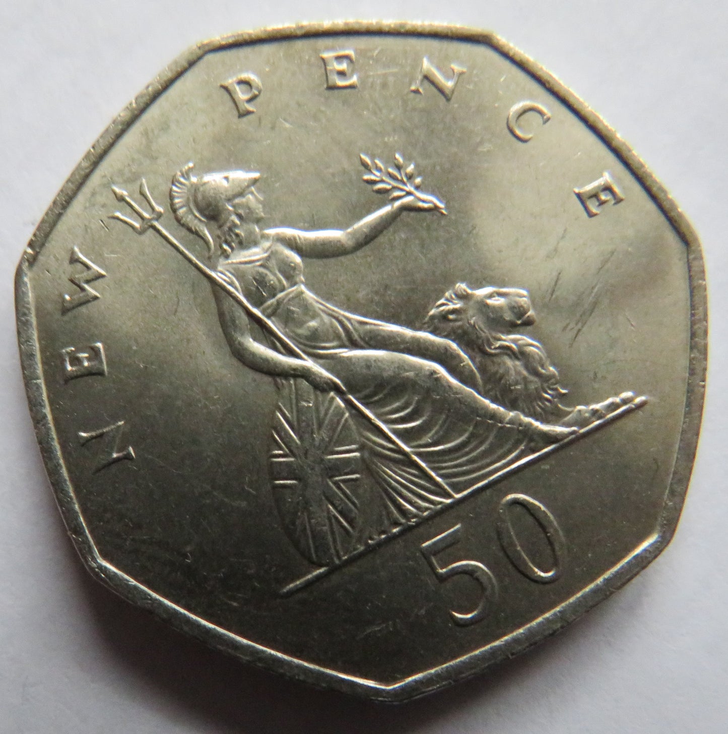 1969 Queen Elizabeth II 50p Fifty Pence Coin In Higher Grade - Great Britain