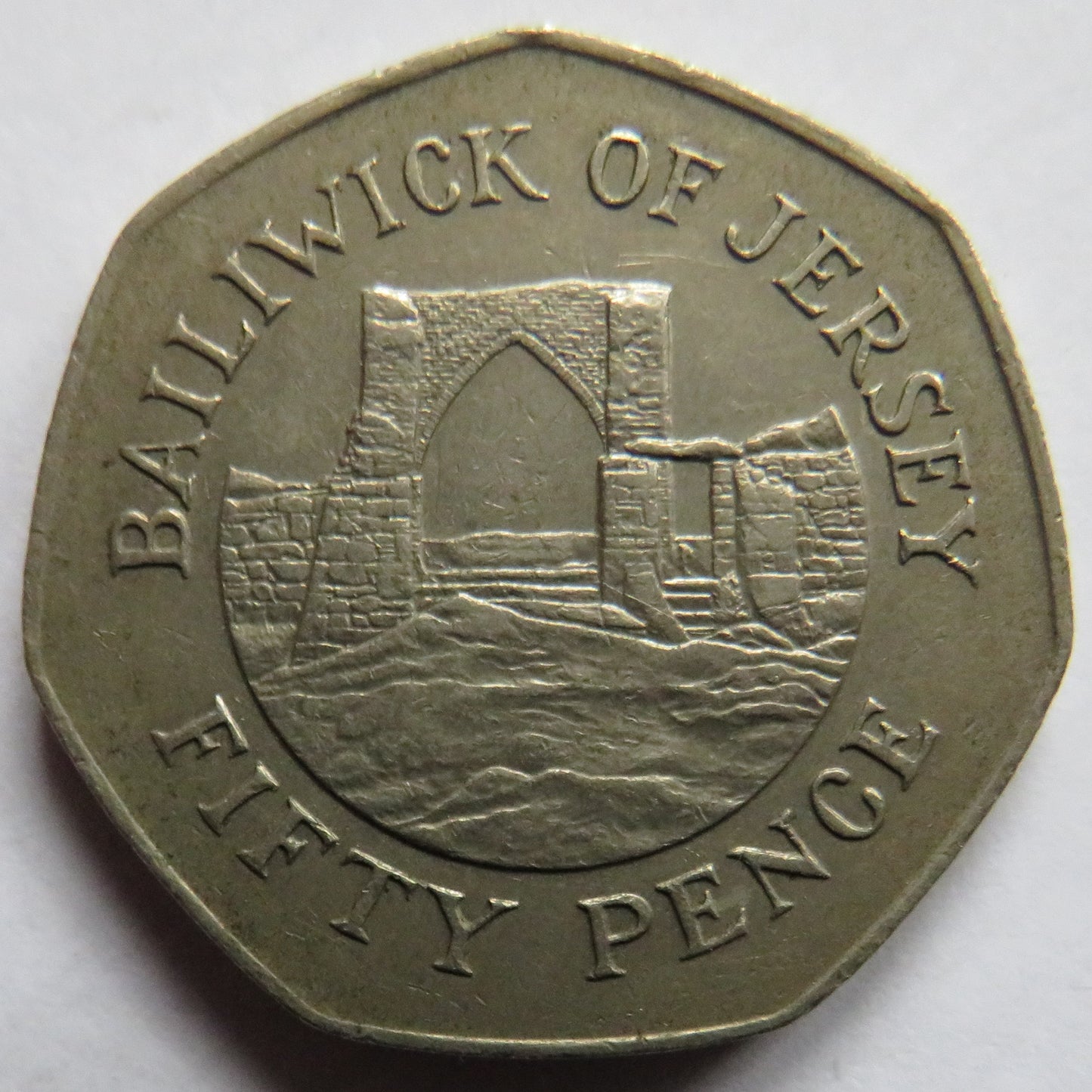 1984 Bailiwick of Jersey 50p Fifty Pence Coin