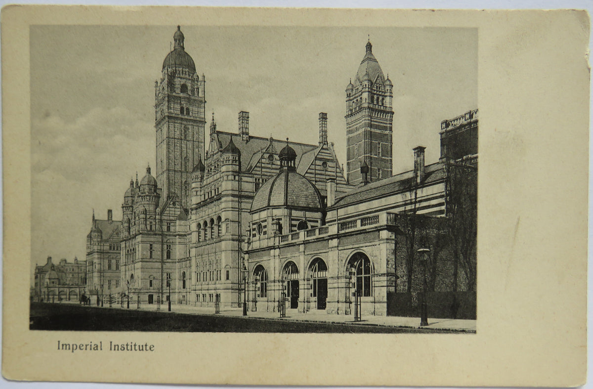 Vintage Postcard of Imperial Institute