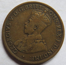 Load image into Gallery viewer, 1911 King George V Australia Halfpenny Coin
