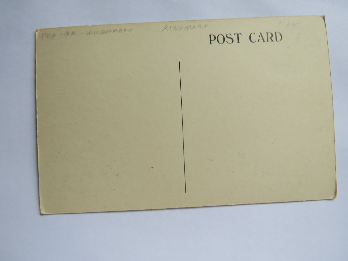 Vintage Postcard of Old England (Lake) Hotel, Windermere
